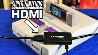 *NEW* SNES HDMI Cable 100% Plug & Play - REVIEW w/ Gameplay