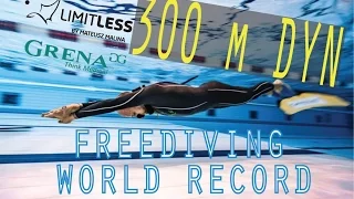 Freediving World Record DYN Mateusz Malina (300 m)