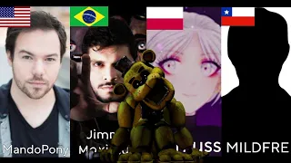 Fnaf Song (Just Gold) epic Mashup: MandoPony, Jimmy Maximus, Soniuss & MILDFRE