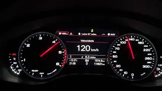 Audi A6 C7 2.0 TDI S tronic | 0-100km/h | Launch Control | Acceleration | 2017