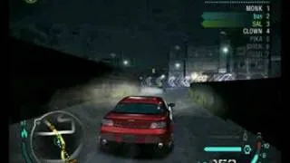 need for speed carbon radar race