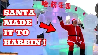 INCREDIBLE! Real SANTA CLAUS spottet in HARBIN, China! 🎅