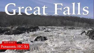 Panasonic HC-X1 4K Test Footage At Great Falls National Park In Maryland