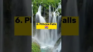 Top 10 Most Beautiful Waterfalls in the World 🌍||worldtop||#shorts #top10 #viral #waterfall