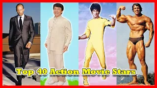 Top 40 Action Movie Stars The Change From Young To Old Of Hollywood Stars ★ 2021