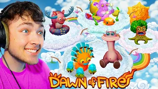 CLOUD ISLAND  IS MY NEW FAVORITE IN DAWN OF FIRE! (My Singing Monsters)