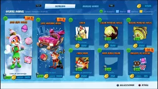 Crash™ Team Racing Nitro-Fueled Comprando Toda La Tienda (Gran Prix: Festival Invernal)