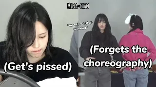 twice being a *mess* in their "set me free" fanmeets (ft. mina's angry look)