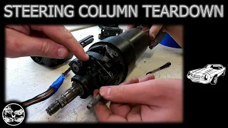 1980 Camaro Steering Column Rebuild, 2 of 4 - Teardown