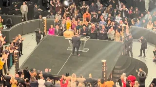 Paul Heyman drops F bomb and gets a standing ovation!!! WWE Hall of Fame 2024 | UNCENSORED!