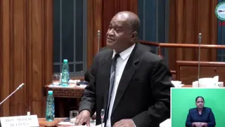 Niko Nawaikula's response to COVID-19 Response Budget debate