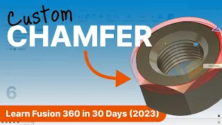 Day 6 of Learn Fusion 360 in 30 Days for Complete Beginners! - 2023 EDITION