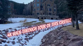 Glen Eyrie Castle Colorado Springs Walk Through Tour in 4K