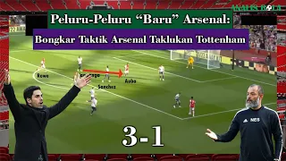 Analisis Taktik Arsenal Vs Tottenham 3-1 | Liga Inggris 2021/2022