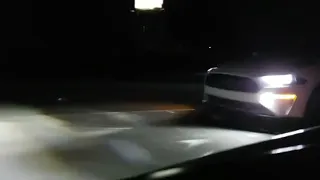 840whp Supercharged C6Z06 vs 900hp Whipple nitrous e85 Coyote Mustang