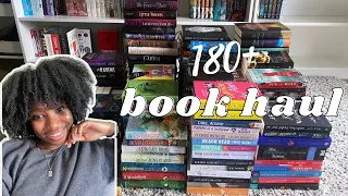 HUGE BOOK HAUL // 180+ BOOKS (MG, YA, Adult, fantasy, sci-fi, romance, classics…)