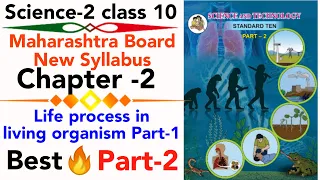 part-2 ch-2 life process in living organism part-1 class 10 science maharashtra board new syllabus