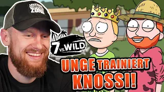 UNGE trainiert KNOSSI für 7 vs. Wild! | Fritz Meinecke reagiert auf Freshdachs Duo