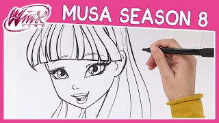 Winx Club - Season 8 - How to Draw Musa [TUTORIAL]