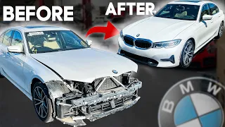 Bought A Crashed Cheap 2021 BMW 330XI Sight Unseen From A COPART Salvage Auction