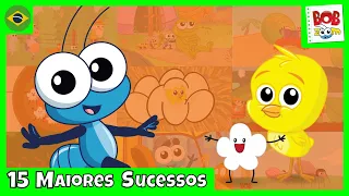 Os 15 Maiores Sucessos | Bob Zoom | Vídeo Infantil Musical Oficial @BobZoom