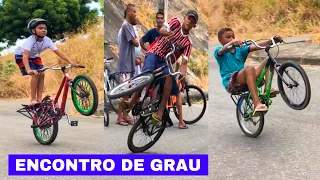 Mandei muito grau nesse encontro bike