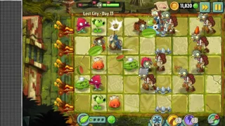 Plants vs. Zombies 2: Lost City - Day 13