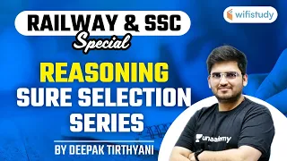 Railway & SSC Special | Reasoning Sure Selection Series by Deepak Tirthyani