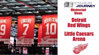 SJ Obstructed Views - Detroit Red Wings Little Caesar's Arena 🏒 (Ep.1)