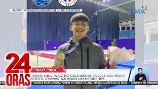 Carlos Yulo, wagi ng gold medal sa 2024 agu Men's Artistic Gymnastics Asian Championships | 24 Oras