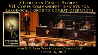 Operation Desert Storm - VII Corps Commander Insights - Gen. Frederick Franks