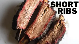 Smoked Short Ribs On The Mill Scale 94 Offset Smoker