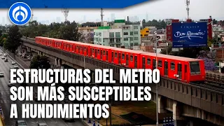 Alertan por tramos elevados de la Línea 9 del Metro de la CDMX