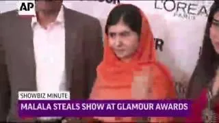 Malala honoured at Glamour awards