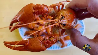 Catching Crawfish in my Backyard Pond & Recipe Cook the Swedish Way 🦞