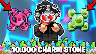 THE BIGGEST CHARM STONE OPENING IN PET SIMULATOR 99! *ROYALTY* Roblox!