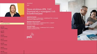 Webinarium: Nowa struktura JPK_VAT. Zapoznaj się z wymogami i ich konsekwencjami