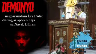 Demonyo nagparamdam kay Father Darwin during speech sa Biliran