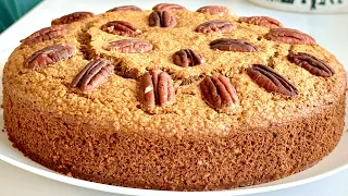 My tastiest flourless oatmeal cake! Healthy! And the guests will love it!