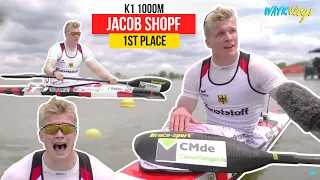 k1 1000m Men Final A | WORLD CUP 2021 SZEGED CANOESPRINT | JACOB SHOPF | WAYkVlogs