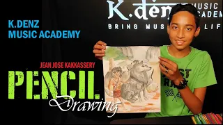 JEAN JOSE KAKKASSERY _PENCIL DRAWING