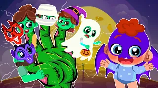 Finger Family Halloween Song 🎃 + Where Is My Lollipop Song 🍭| Kids Songs and Nursery Rhymes