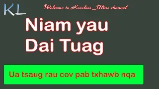 Niam yau dai tuag 9/13/2019