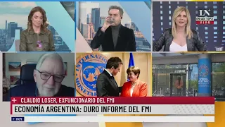 Duro informe del Fondo Monetario Internacional; crisis económica en Argentina