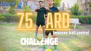 #75hardchallenge  DAY4 - "Dribbling drills"- "Fakes and moves"- " Cone drills"-