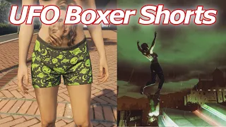 Unlocking The UFO Boxer Shorts in GTA Online