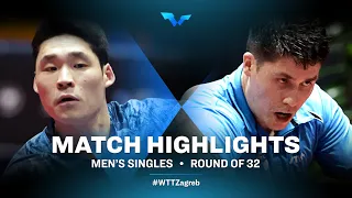 Jang Woojin vs Benedek Olah | MS | WTT Contender Zagreb 2022 | (R32)