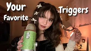 ASMR | Your Favorite ASMR Triggers (Fast + Aggressive Mouth Sounds, Mic Pumping/Swirling, Shiveries)