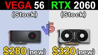 RX Vega 56 Vs. RTX 2060 | 1080p and 1440p | New Games Benchmarks