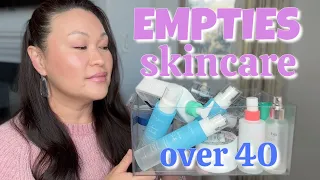 Empties | Will I repurchase | Skincare Over 40 | Paula's Choice | Cosrx | DRMTLGY | Naturium | More